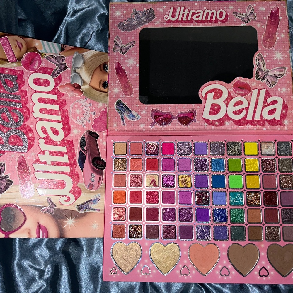 Barbie inspired makeup pallet